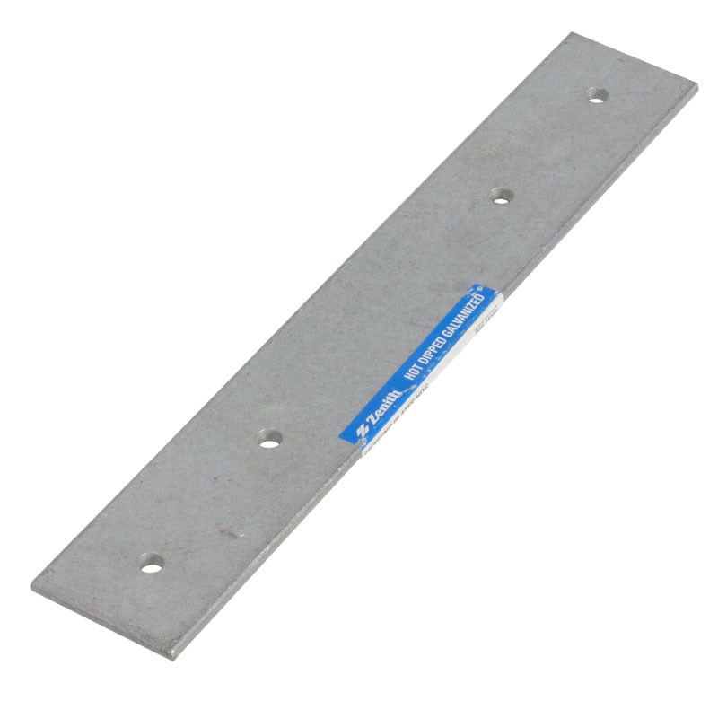 Zenith Hot Dipped Galvanised Mending Plate 300 x 50 x 5mm M6 Hole