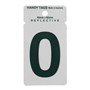Reflective Green Letterbox Number 45 x 65mm 0