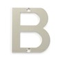 65mm Polished Stainless Steel B Letter