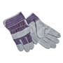 Stratco Leather Glove with Cotton Back