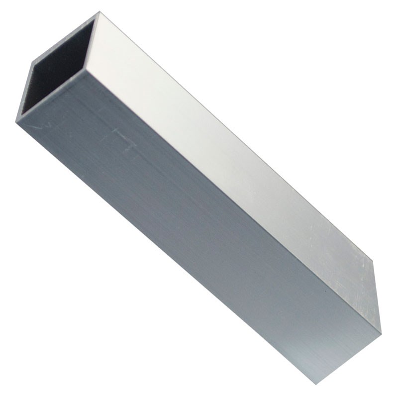 Aluminium Square Box Section 19mmsqx1.2mmx3m