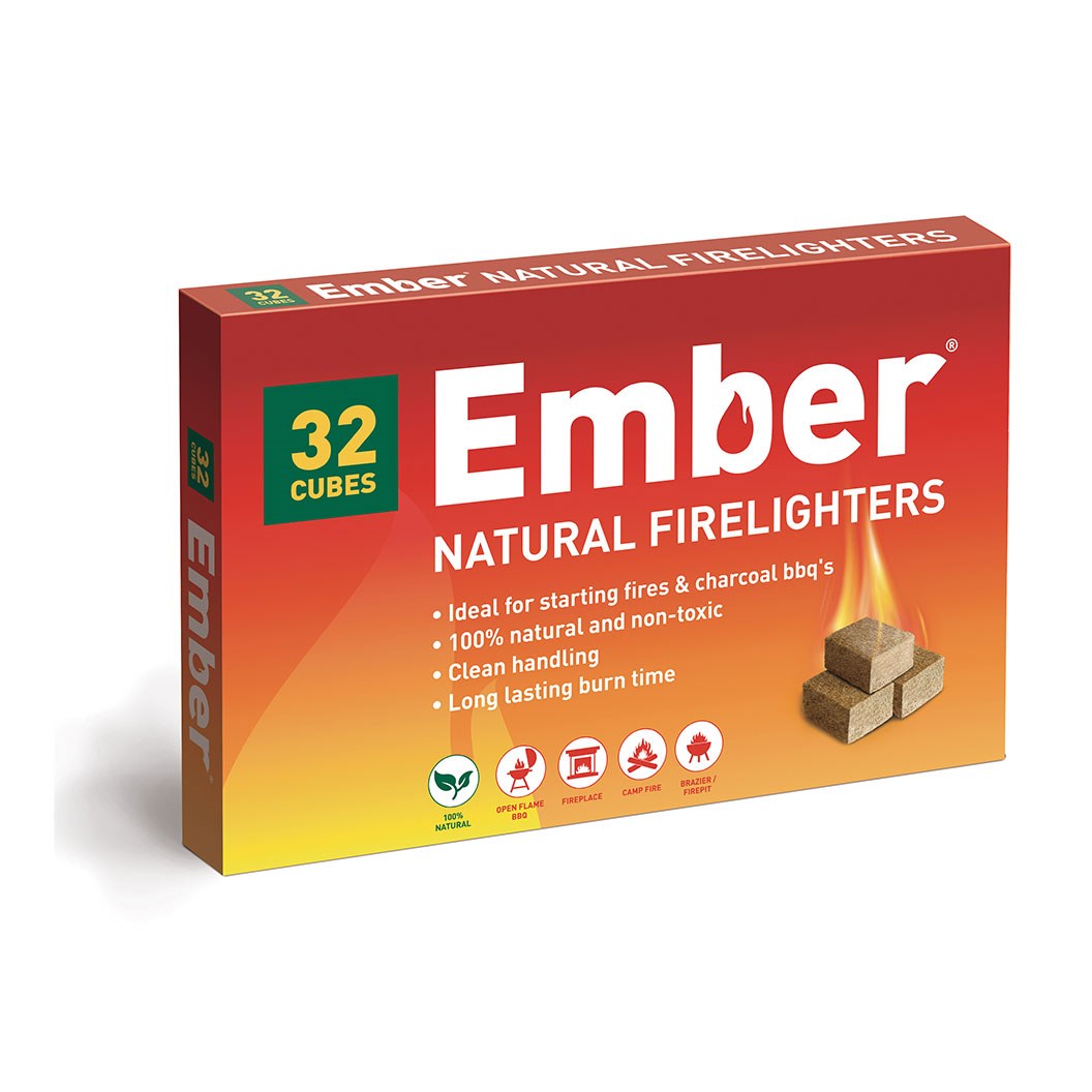 Ember Natural Firelighters 32pk
