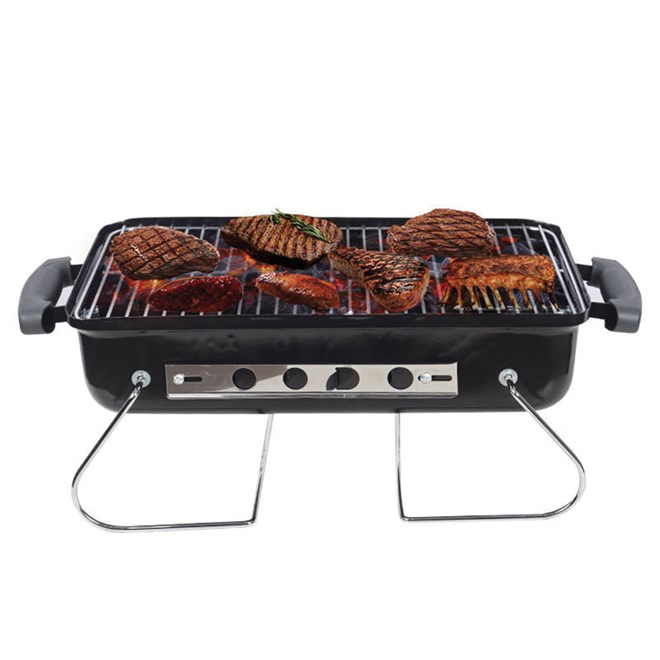 Portable Grill with Foldable Legs