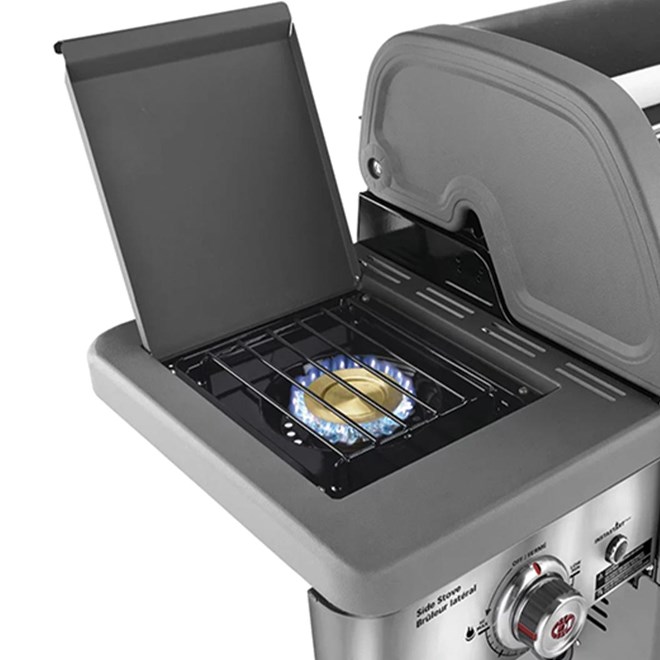 Coleman Revolution 4 Burner BBQ With Side Burner - Shadow Gloss