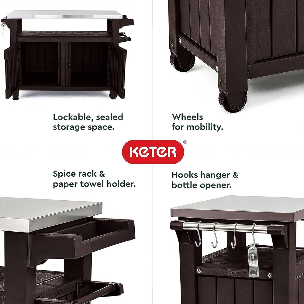 Keter Unity XL BBQ Entertainment Unit