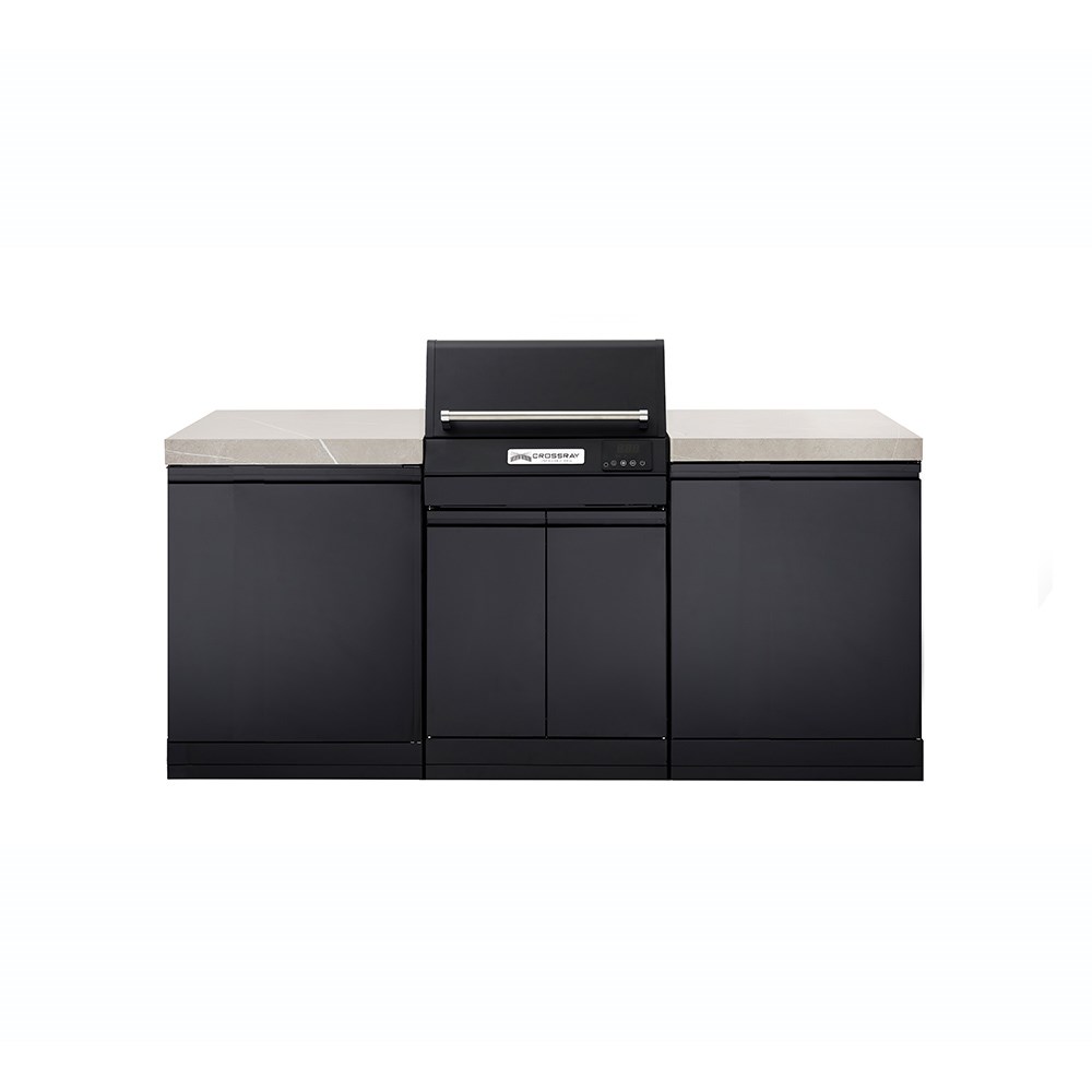 CROSSRAY Compact eXtreme Electric Outdoor Kitchen No Fridge