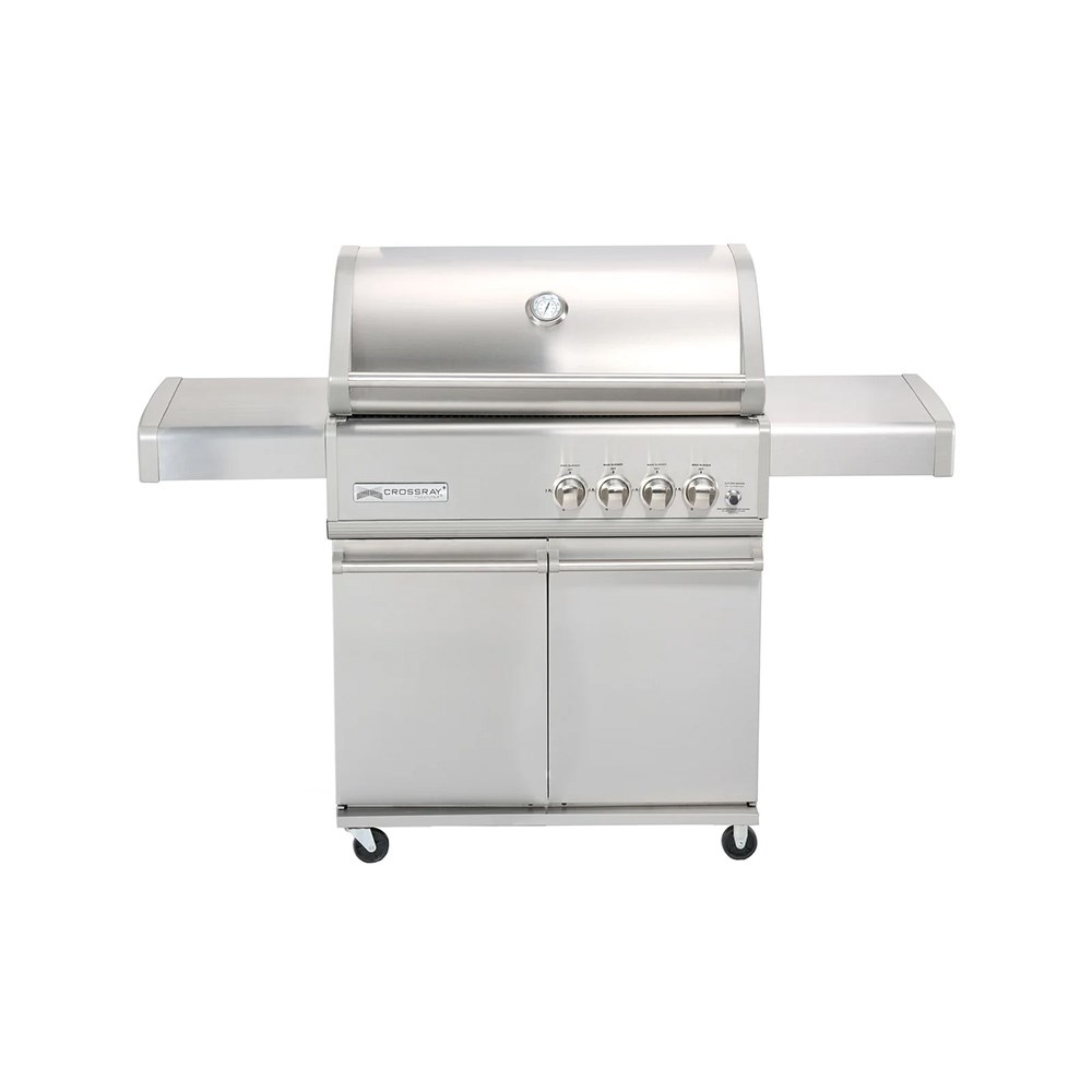 CROSSRAY 4 Burner Gas BBQ With Trolley