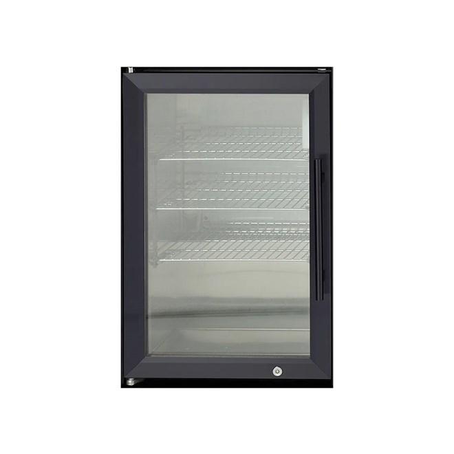 CROSSRAY Single Door Black 63L Fridge