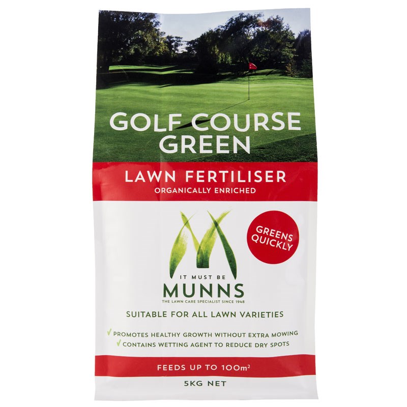 Munns Golf Course Green Lawn Fertiliser 5kg