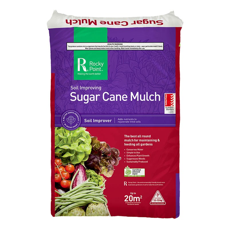 Rocky Point Organic Sugar Cane Mulch