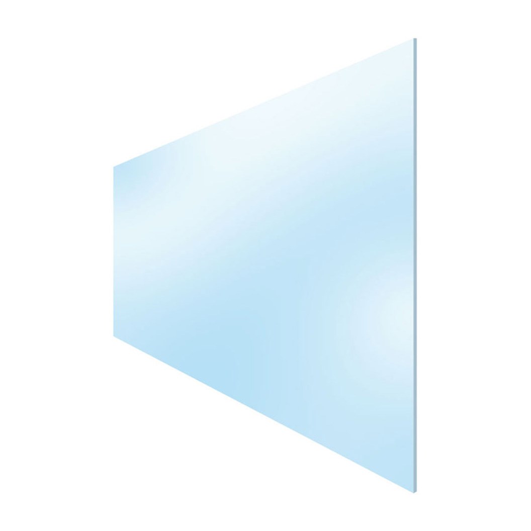 Frameless Glass Fencing Panel 12mm Thick 1600mm W x 1200mm H