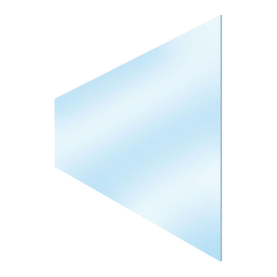 Frameless Glass Fencing Panel 12mm Thick 1800mm W x 1200mm H