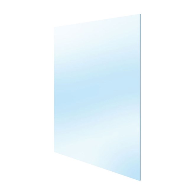 Frameless Glass Fencing Panel 12mm Thick 900mm W x 1200mm H