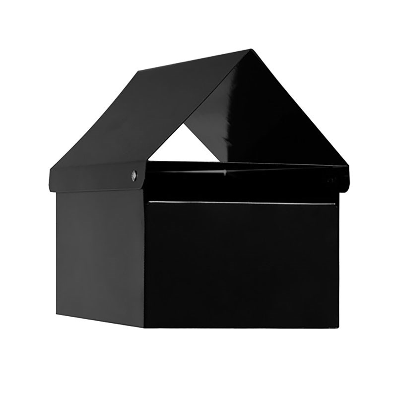 Sandleford Crest Black Letterbox