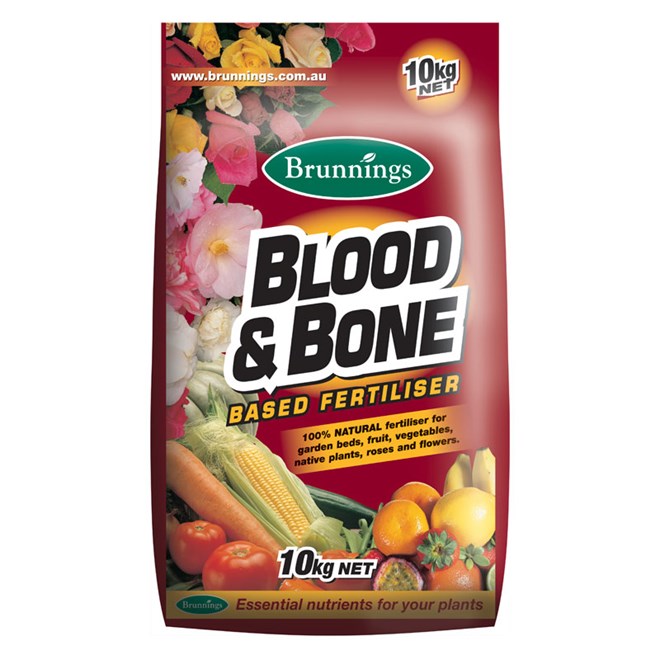 Brunnings Blood And Bone Based Fertiliser 10kg