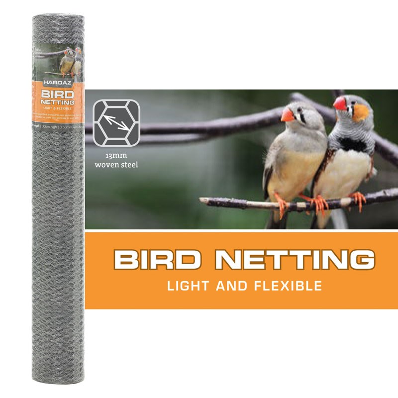 Bird Netting 900mm x 5m Roll