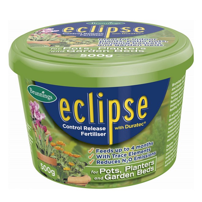 Brunnings Eclipse Slow Release Fertiliser for Pots, Plants and Garden Beds 500g