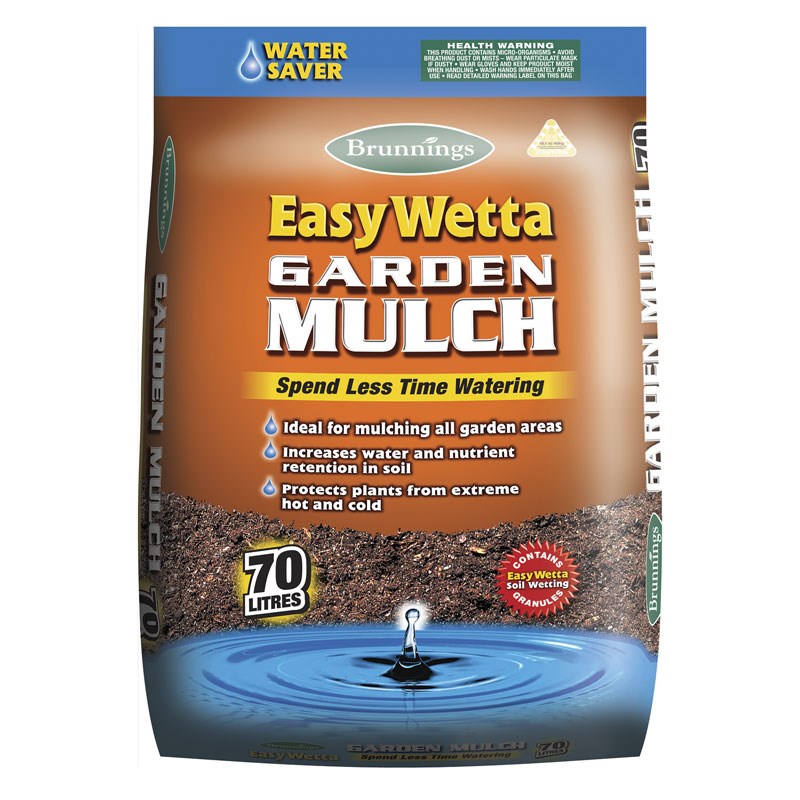 Brunnings Easy Wetta Garden Mulch 70L
