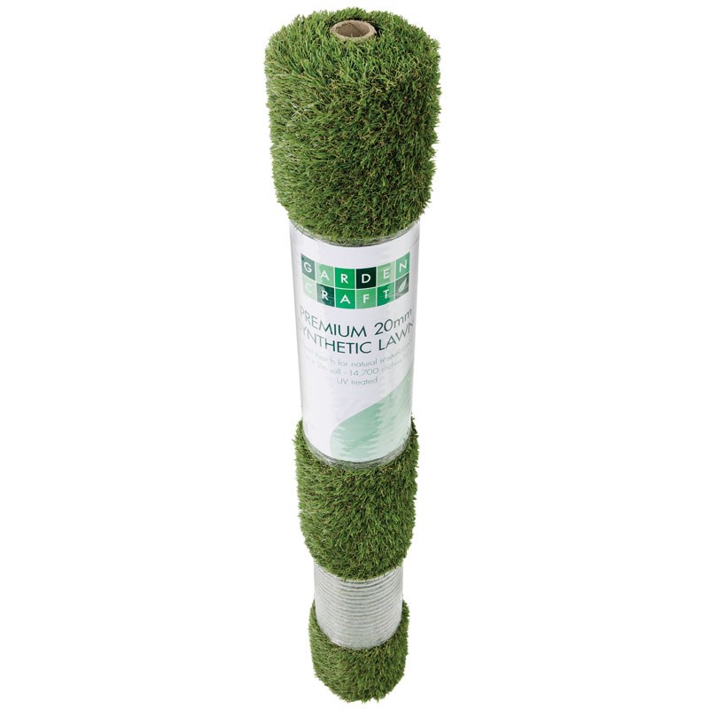 Garden Craft 1 x 2m Synthetic Lawn