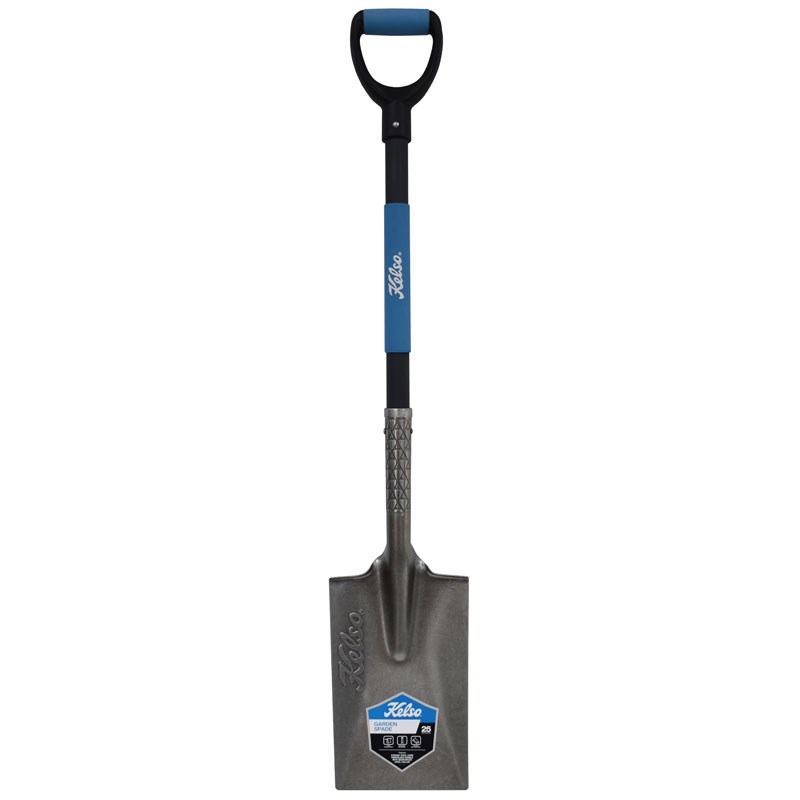 Keslo Fibreglass D Handle Garden Spade