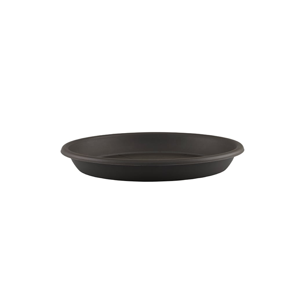 Round Saucer to Suit Madagascar Plastic Pot Anthracite 13CM