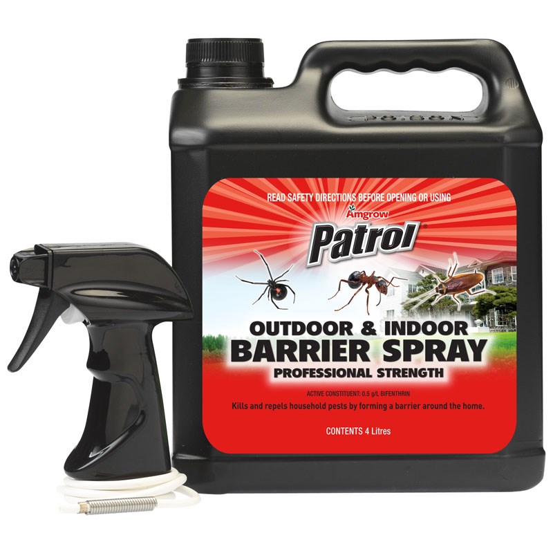 Patrol Outdoor and Indoor Barrier Spray RTU 4L