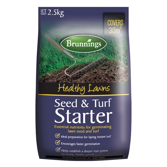 Lawn Seed and Turf Starter 2.5KG