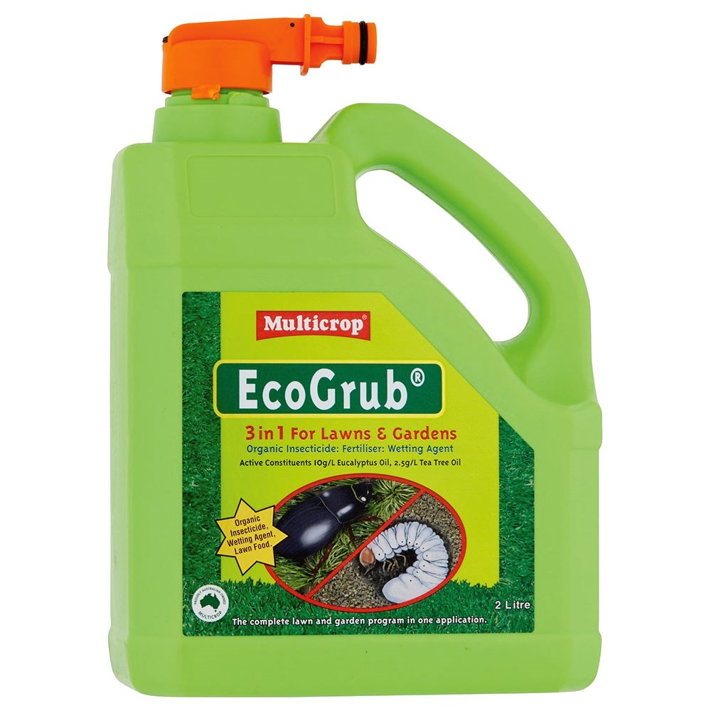 EcoGrub 3-in-1 Lawn & Gardens Hose On 2L