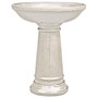 Northcote Pottery Outdoor Birdbath Grafton Cream