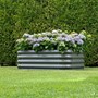 Corrugated Garden Bed Kit Slate Grey