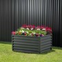 Saver Raised Garden Bed Slate Grey