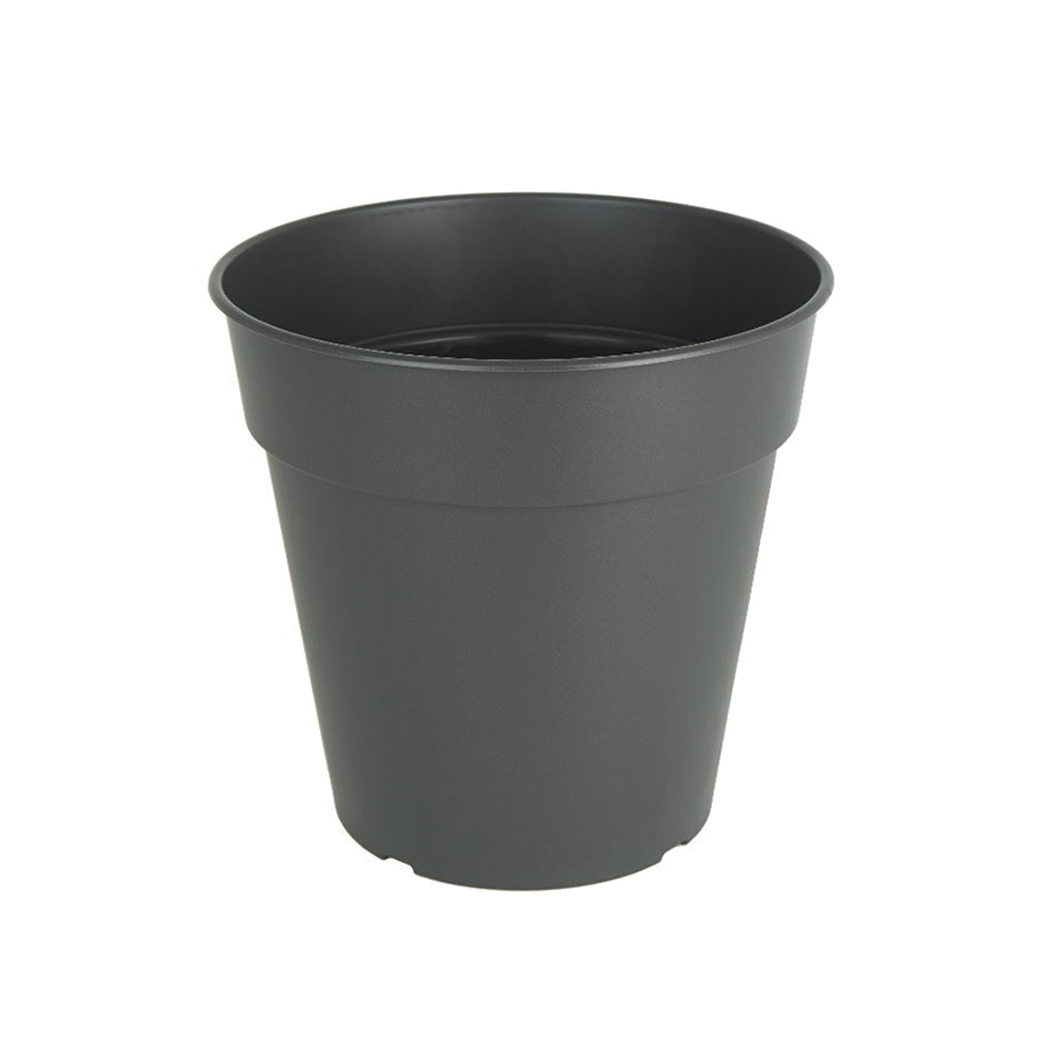 Madagascar Plastic Pot 11CM Anthracite