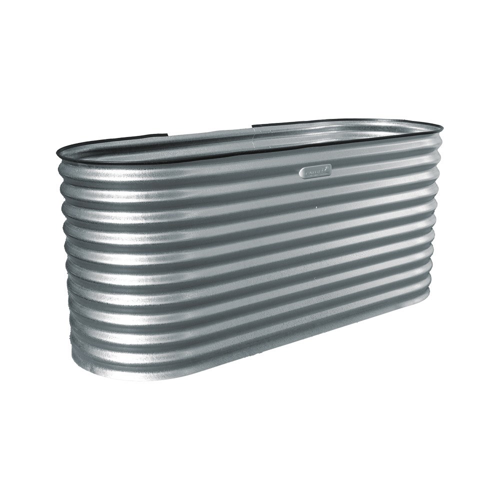 Amari Galvanised Raised Garden Bed 2200x400x800mm