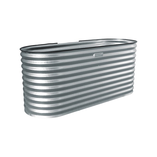 Amari Galvanised Raised Garden Bed Slimline 1100 x 600 x 800mm