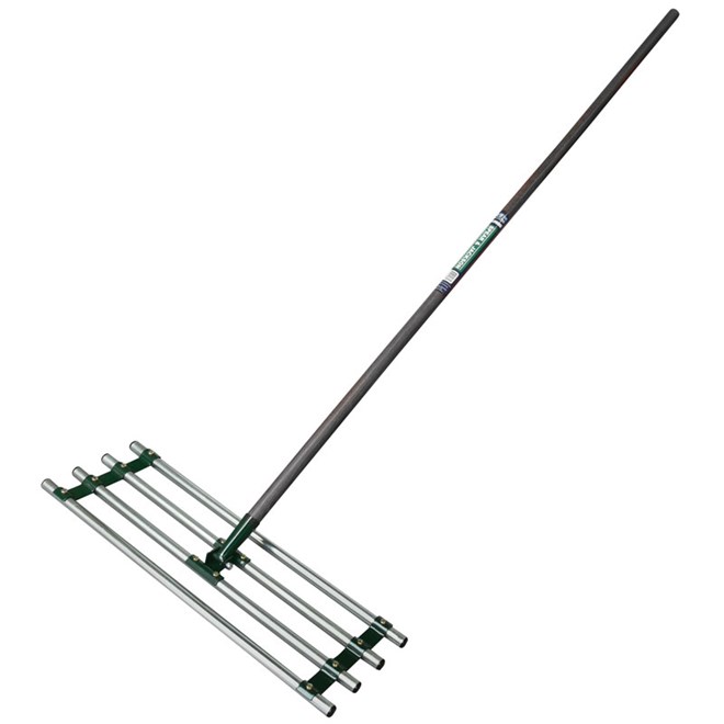 Soil Spreader 4 Bar With Metal Handle