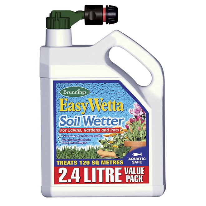 Brunnings 2.4L Easy Wetta Soil Wetter Hose On 2.4L