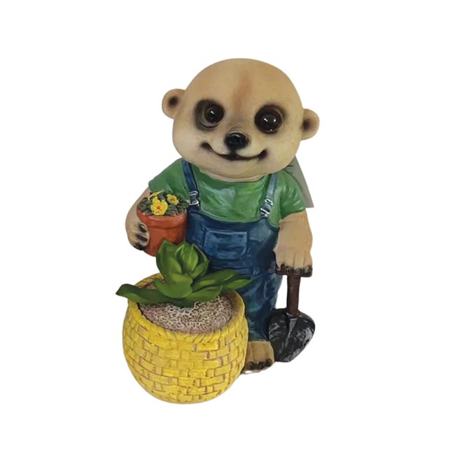 Meerkat Garden River Statue