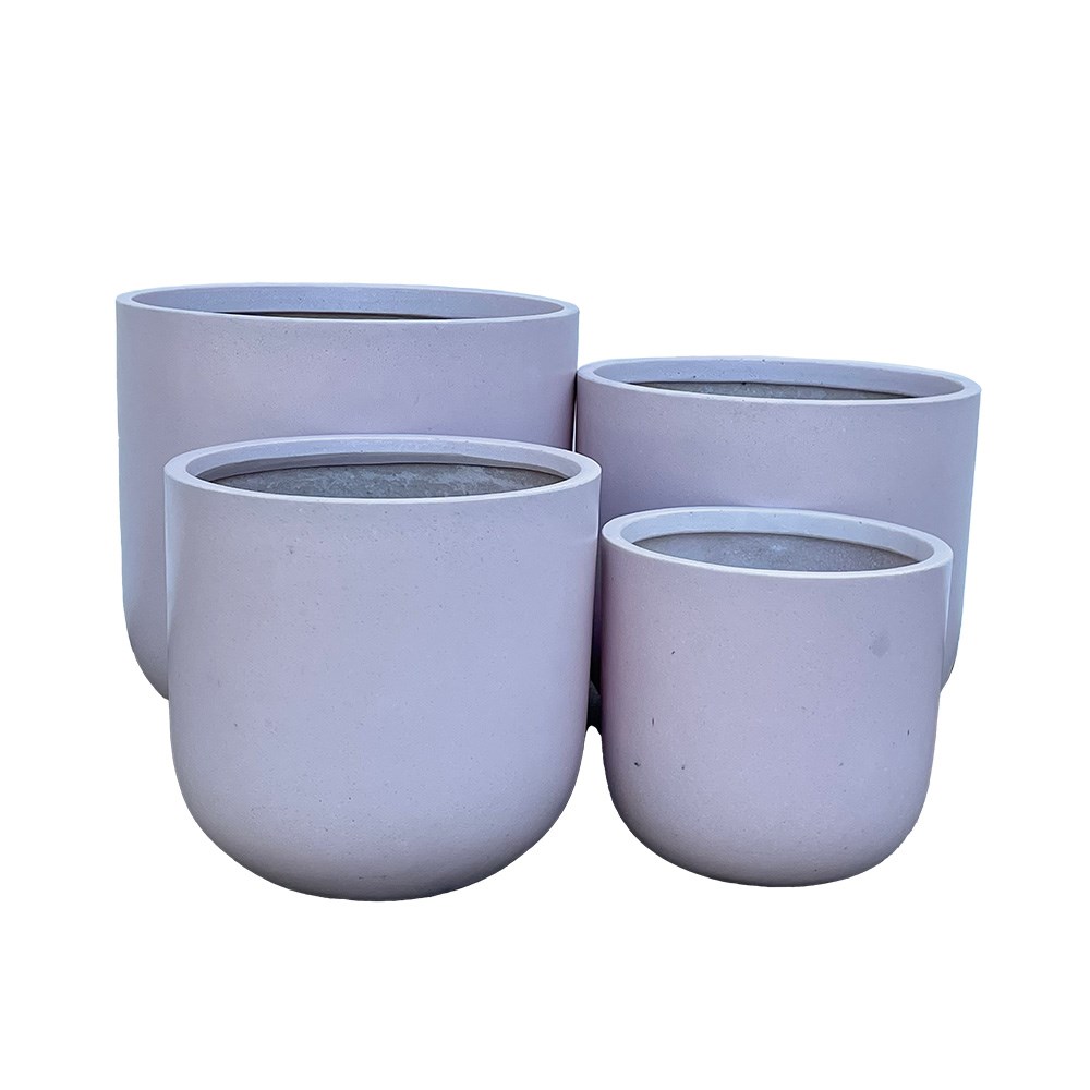 Atlas Egg Pot Pink Large