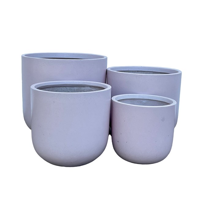 Atlas Egg Pot Pink Large