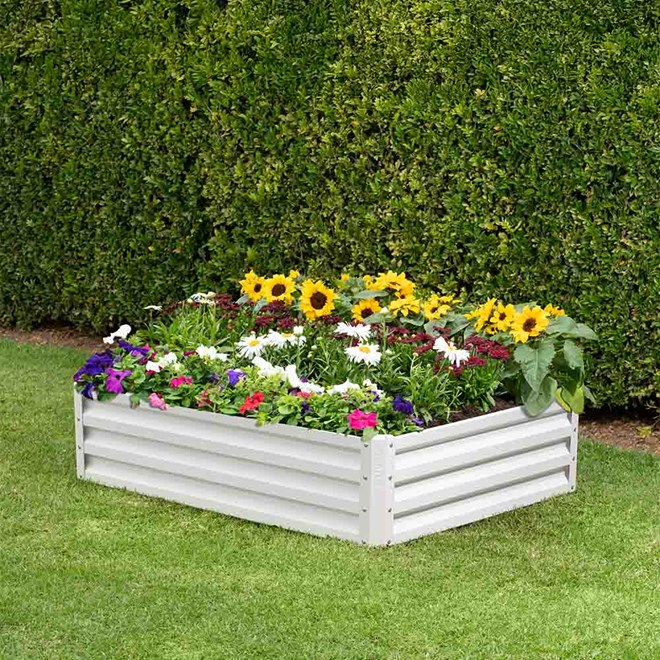 Saver Garden Bed Off White