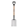 Gardenmaster Short Timber Handle Fork