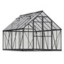 Maze 8 x 12 Balance Greenhouse - Grey Frame