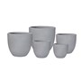 Helix Egg Pot 30x28cm Grey Small