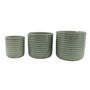 Northcote Laila Cylinder Pot 15.5x16cm Sage Small