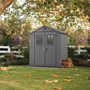 Keter Darwin Garden Shed 1.9 x 1.2m - Dark Grey