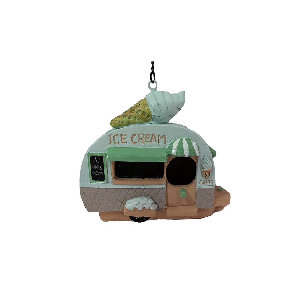 Icecream Bird House 18X8.5X14.5cm
