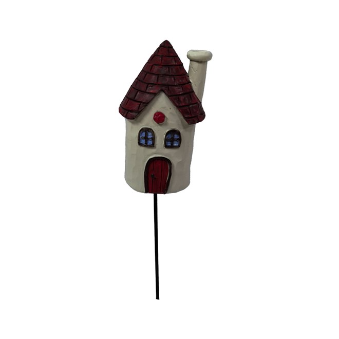 Fairy House Stake 6X4X28cm