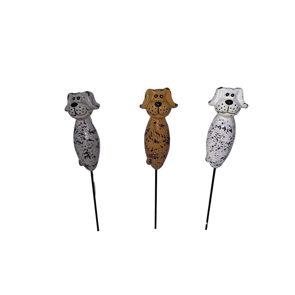 Tall Dog Mixed Corflute 5X4.5X25cm