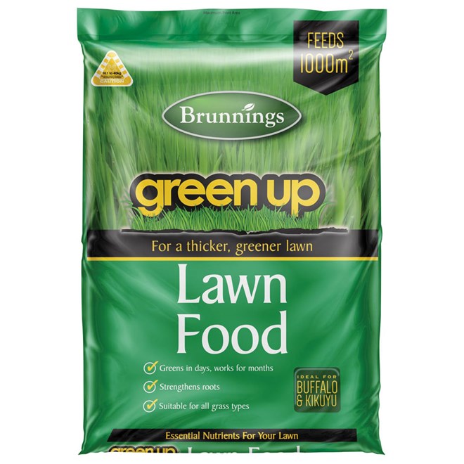 Brunnings Green Up Lawn Food 20kg