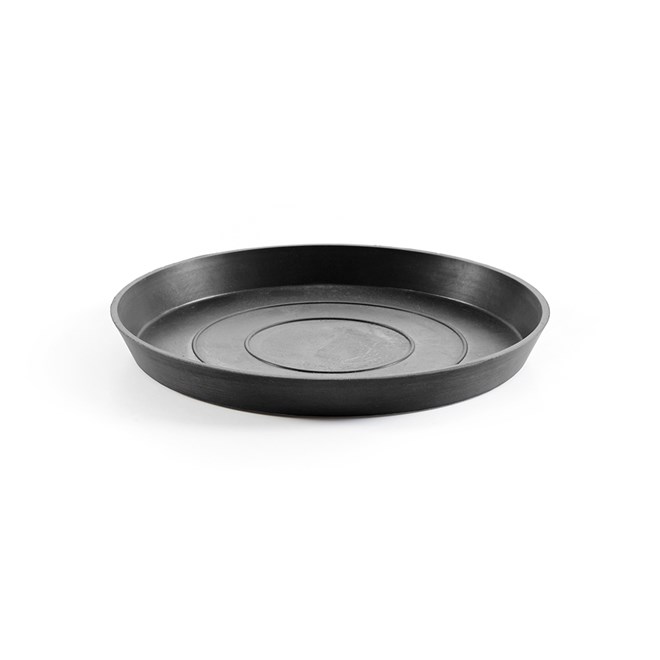 EcoPots Round Saucer 36.5cm Dark Grey